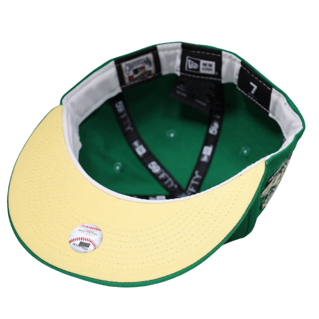 New Era Florida Marlins Green/Soft Yellow UV 10th Anniversary 59FIFTY Fitted Hat