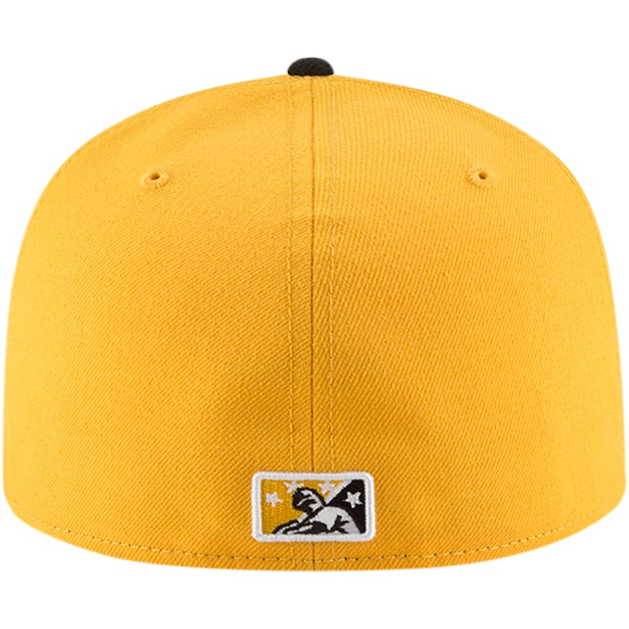 Bradenton Marauders Gold Fitted Hat w/ Air Jordan 1 High Retro OG 'Pollen'