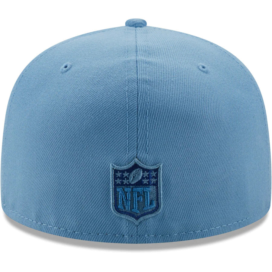 New Era Los Angeles Chargers Light Blue 50 Years The Pastels 59FIFTY Fitted Hat