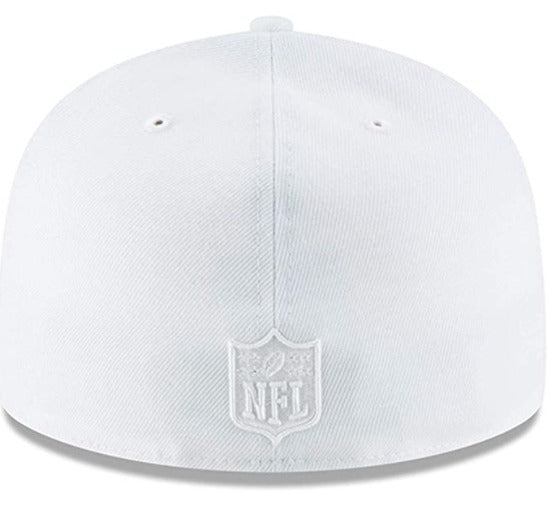 New Era Green Bay Packers White on White 59FIFTY Fitted Hat