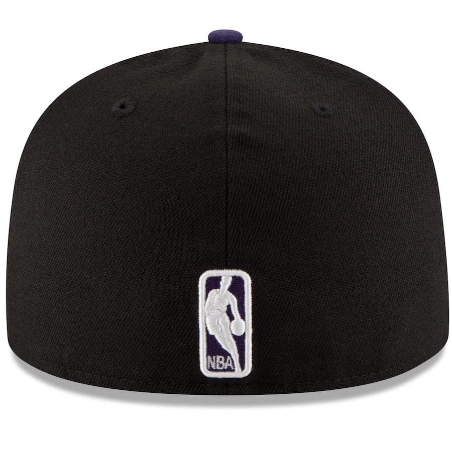 New Era Los Angeles Lakers 2Tone Black/Purple 59FIFTY Fitted Hat