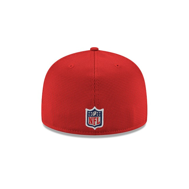 New Era Arizona Cardinals NFL Sideline Road 2021 Red 59FIFTY Fitted Hat