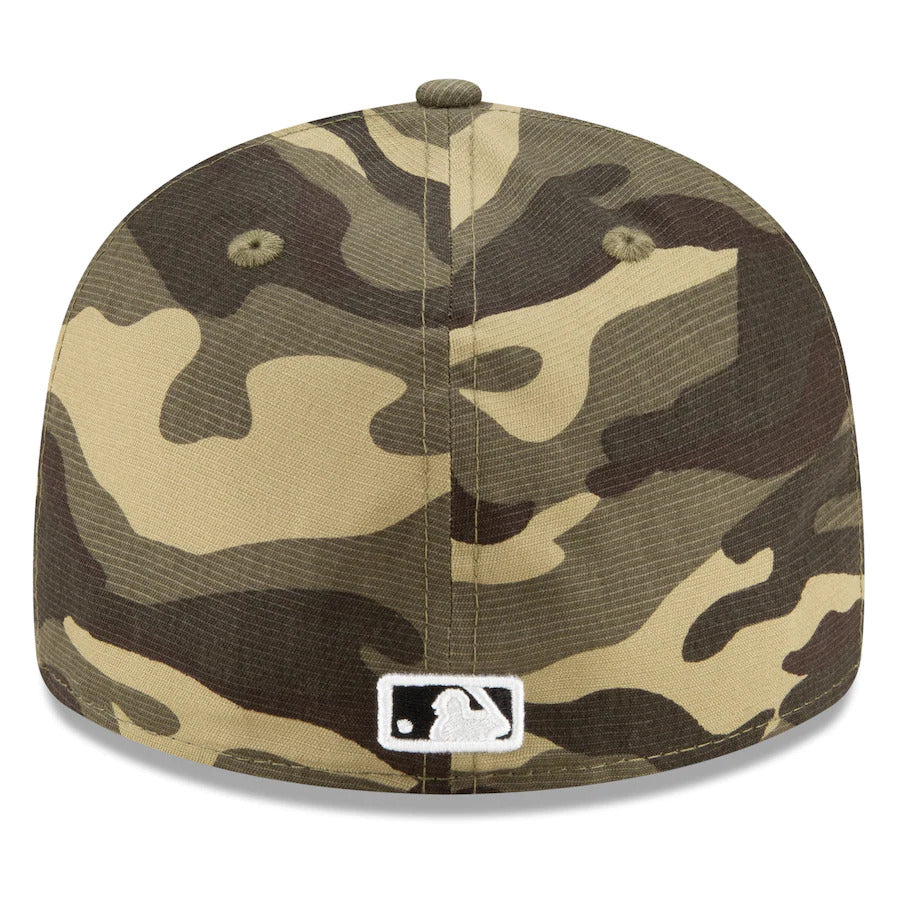 New Era Atlanta Braves 2021 Camo Armed Forces Day On-Field Low Profile 59FIFTY Fitted Hat