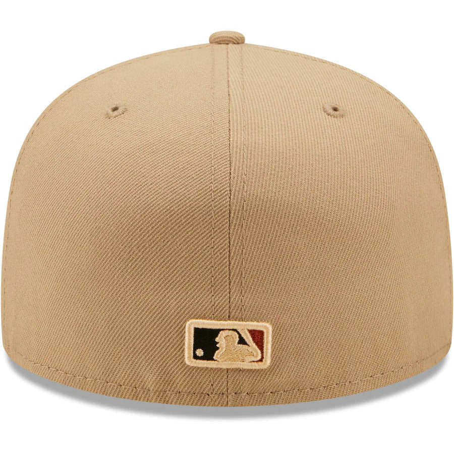 New Era Brown New York Yankees Rustbelt Subway Series Camel 59FIFTY Fitted Hat