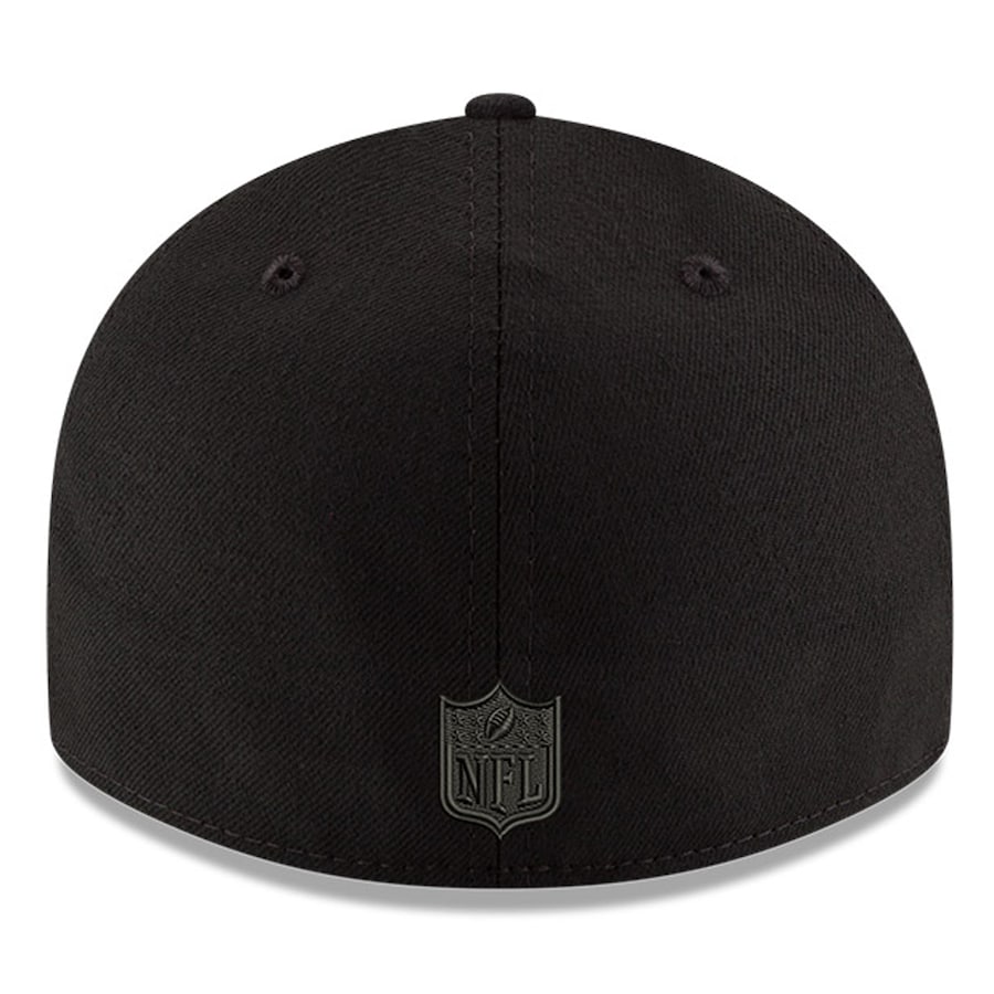 New Era Black Seattle Seahawks Alternate Logo Bob Low Profile 59FIFTY Fitted Hat