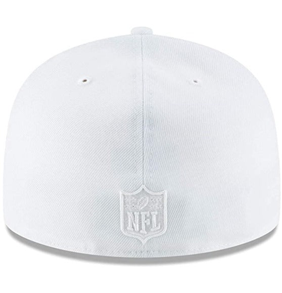 New Era New York Giants White on White 59FIFTY Fitted Hat