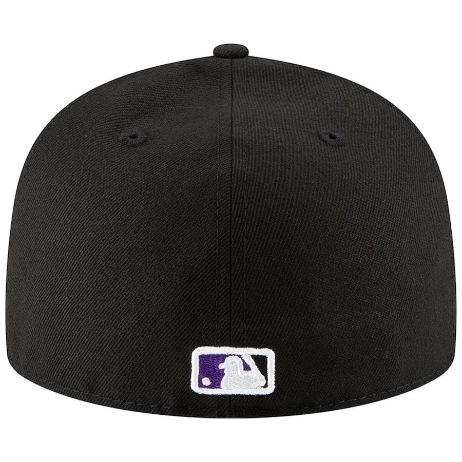 New Era Colorado Rockies Gradient Feel Black 59FIFTY Fitted Hat
