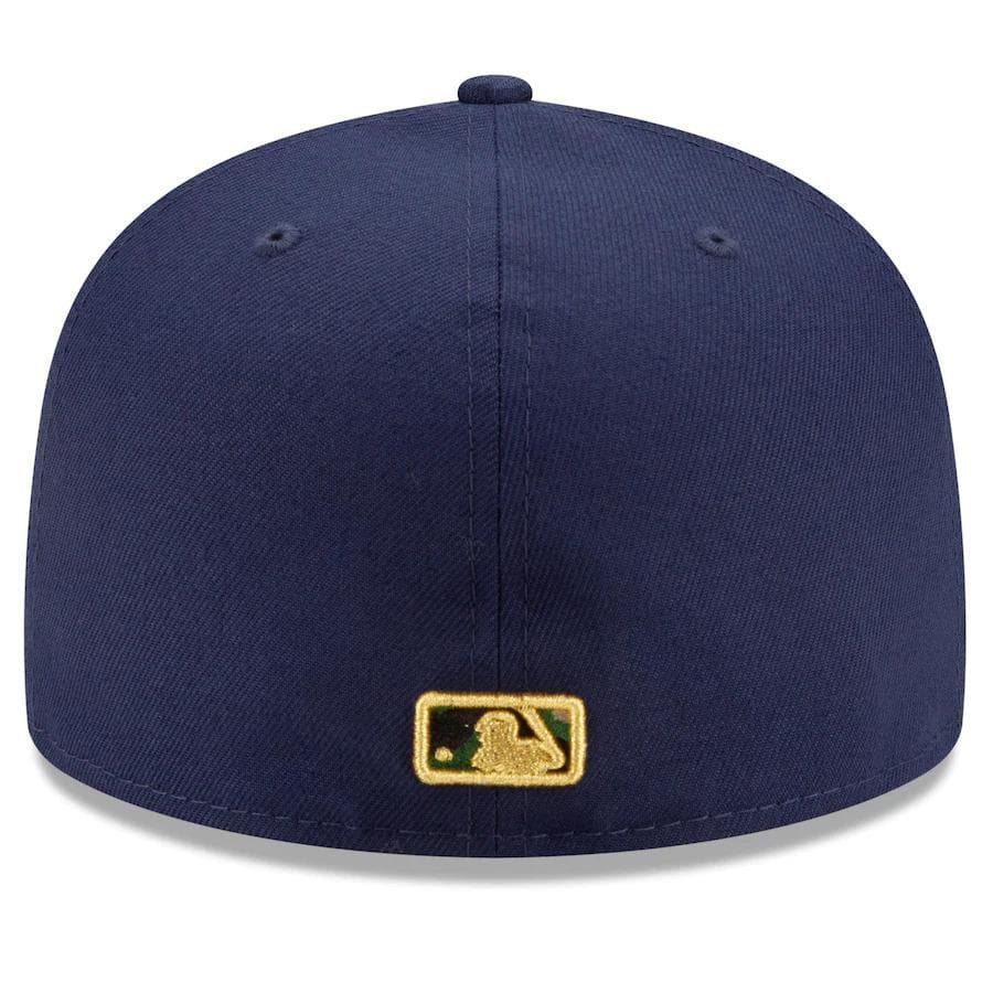 New Era Milwaukee Brewers Pop Camo Undervisor 59FIFTY Fitted Hat