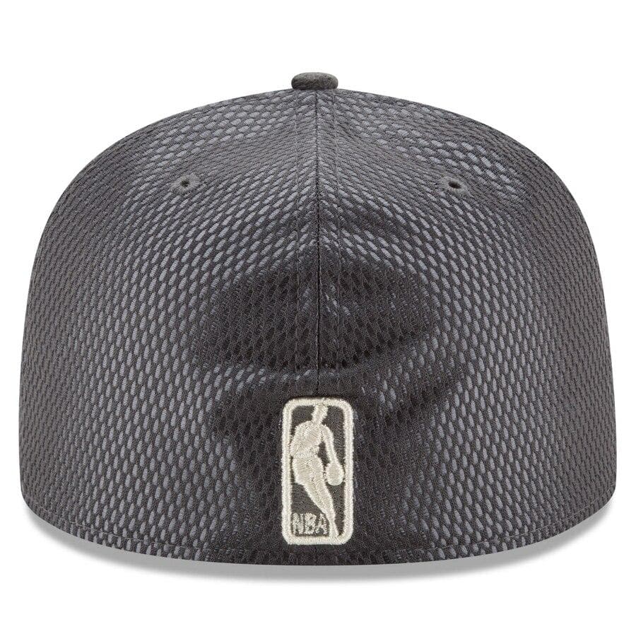 New Era Sacramento Kings Graphite Draft Silver Logo 59FIFTY Fitted Hat
