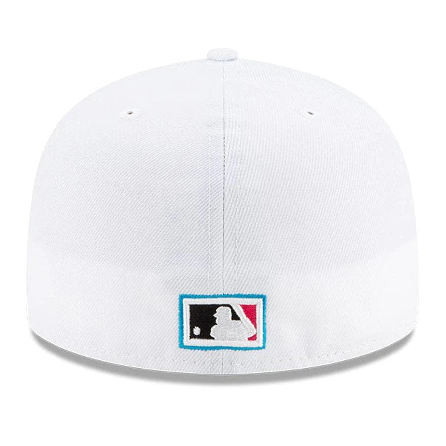 New Era White Tampa Bay Rays Floral Undervisor 59FIFTY Fitted Hat
