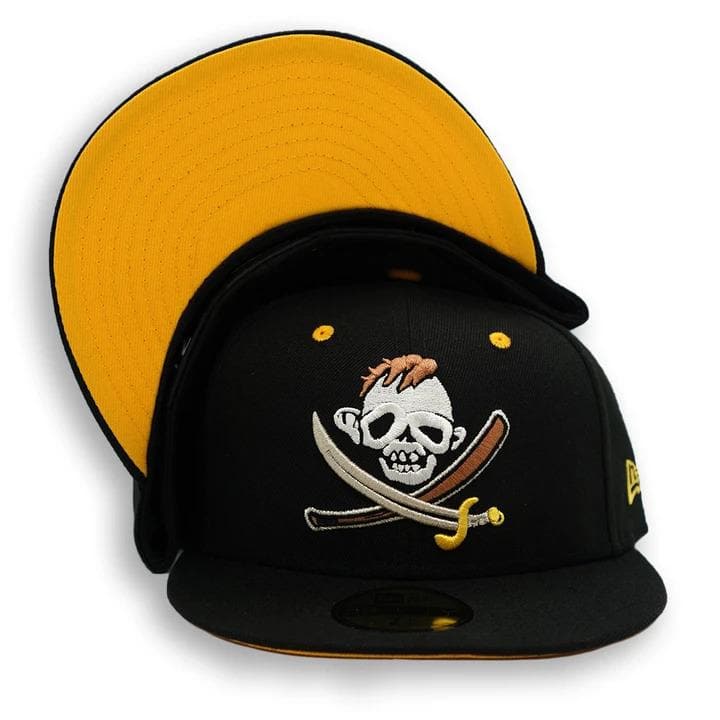 New Era Astoria Pirates Black 59FIFTY Fitted Hat