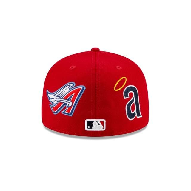 New Era Los Angeles Angels Patch Pride 59Fifty Fitted Hat
