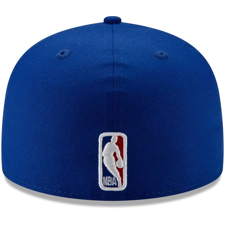 New Era Golden State Warriors Blue Back Half 2021 59FIFTY Fitted Hat