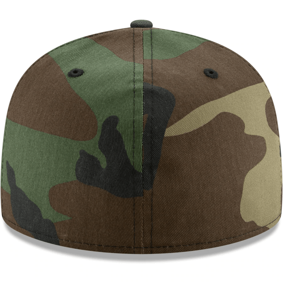 Blank camo online fitted hats