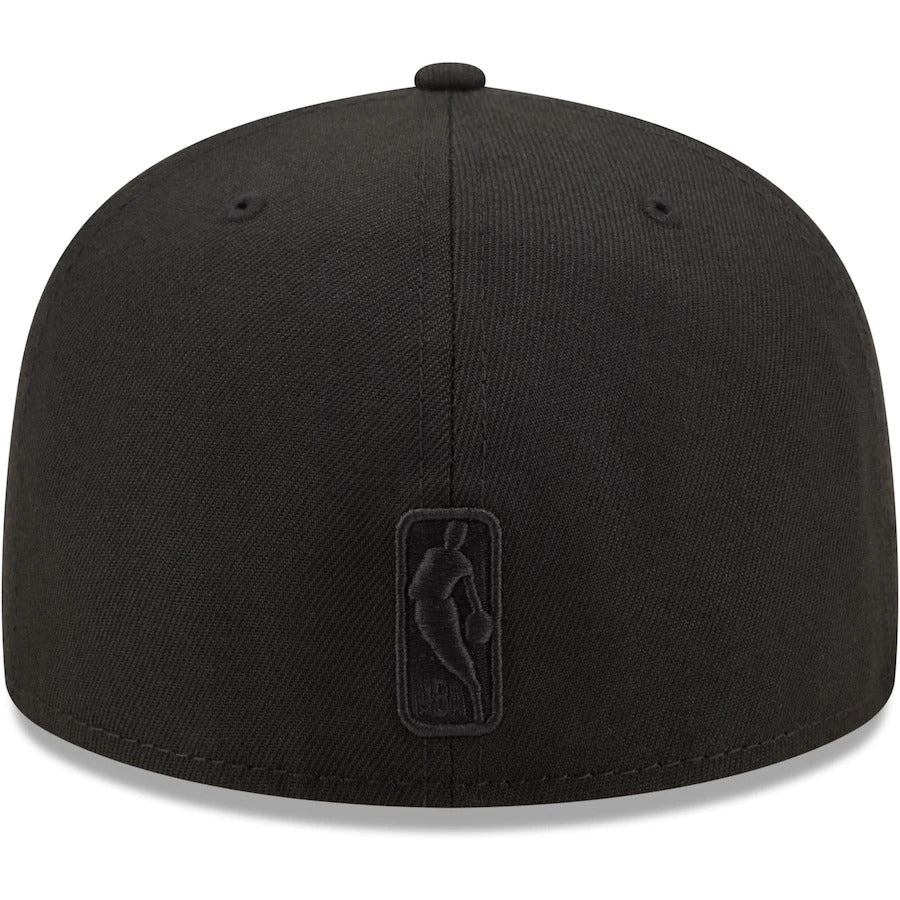 New Era Utah Jazz All Black Color Pack 59FIFTY Fitted Hat