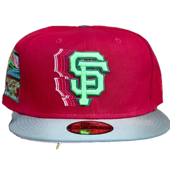 New Era San Francisco Giants "Strawberry Cough SB Dunk" Inspired 59FIFTY Fitted Hat