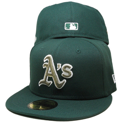 New Era Oakland Athletics Dark Green Botanical 2023 59FIFTY Fitted Hat