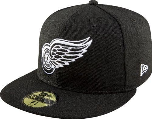 New Era NHL Detroit Redwings 59Fifty Fitted Hat (Black)