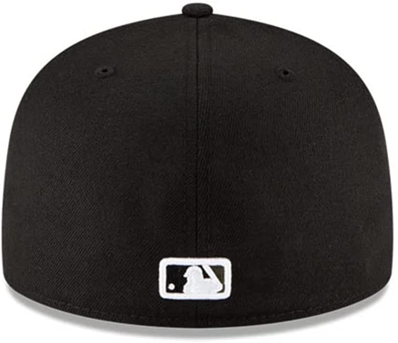 New Era Los Angeles Dodgers Black Camo Visor 59FIFTY Fitted Hat