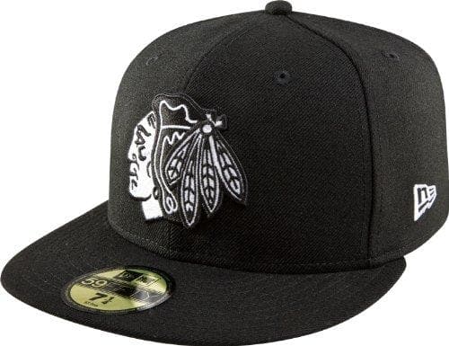 New Era NHL Chicago Blackhawks 59Fifty Fitted Hat (Black)