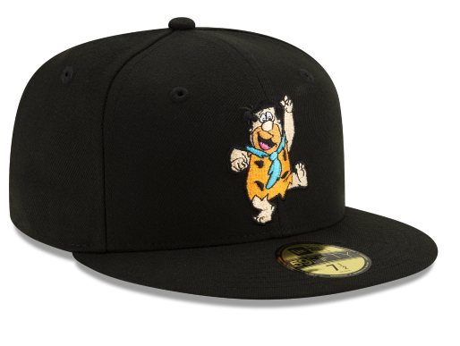 New Era Black Fred Flintstones 59FIFTY Fitted Hat