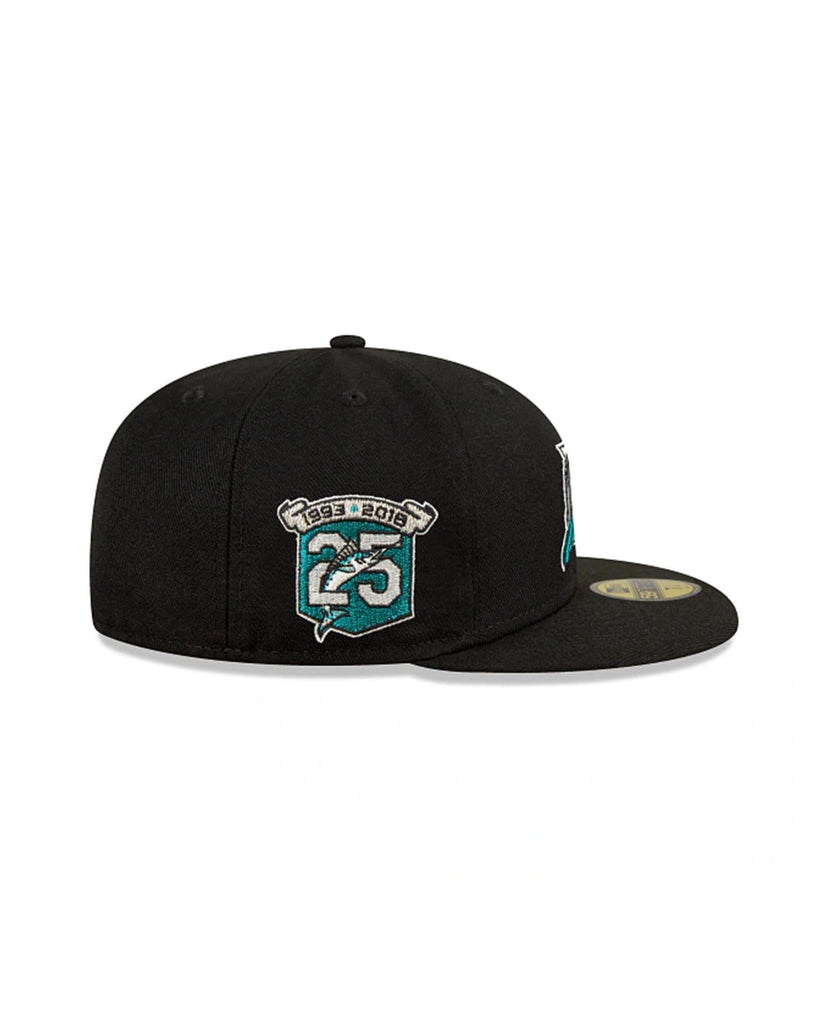 New Era Florida Marlins Metallic Logo 59FIFTY Fitted Hat