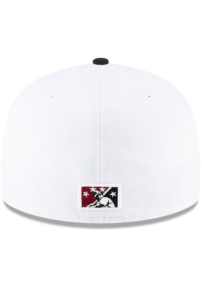 New Era Indianapolis Indians White Theme Night 59FIFTY Fitted Hat