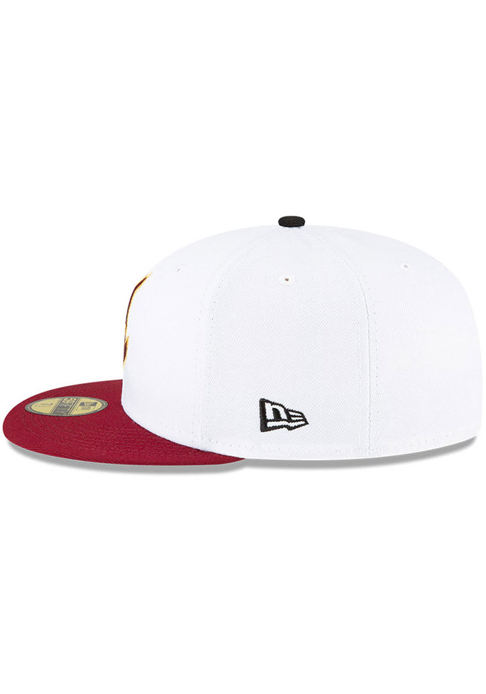 New Era Indianapolis Indians White Theme Night 59FIFTY Fitted Hat
