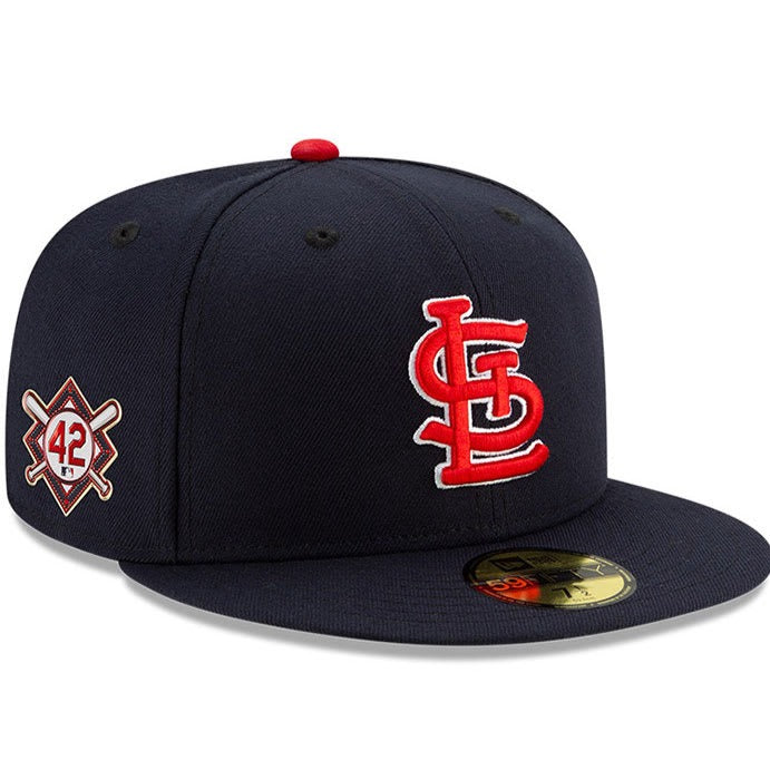 New Era St. Louis Cardinals Navy Jackie Robinson Day 2022 59FIFTY Fitted Hat