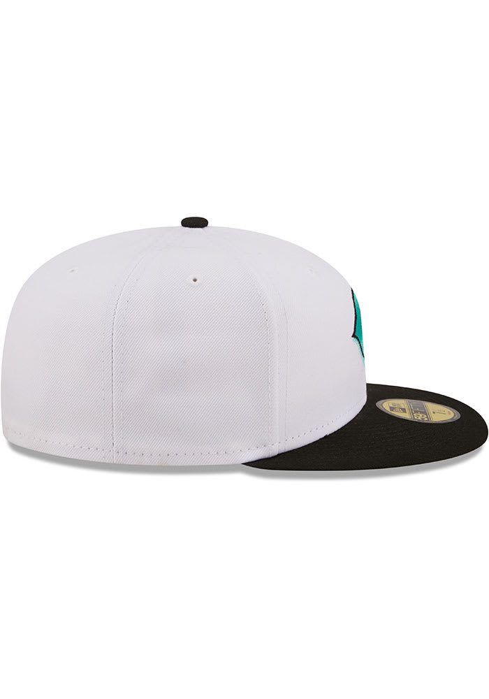 New Era Cincinnati Reds White/Black Two-Tone Color Pack 59FIFTY Fitted Hat
