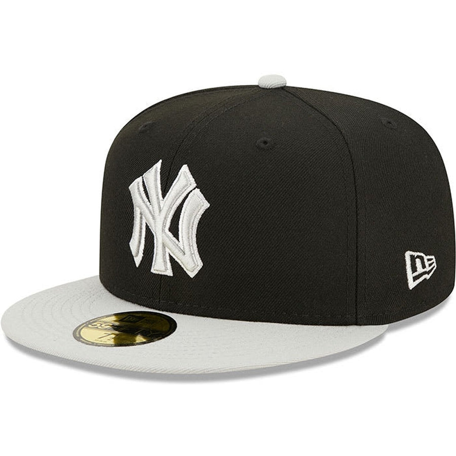 New Era New York Yankees Black/Gray Two-Tone Color Pack 59FIFTY Fitted Hat