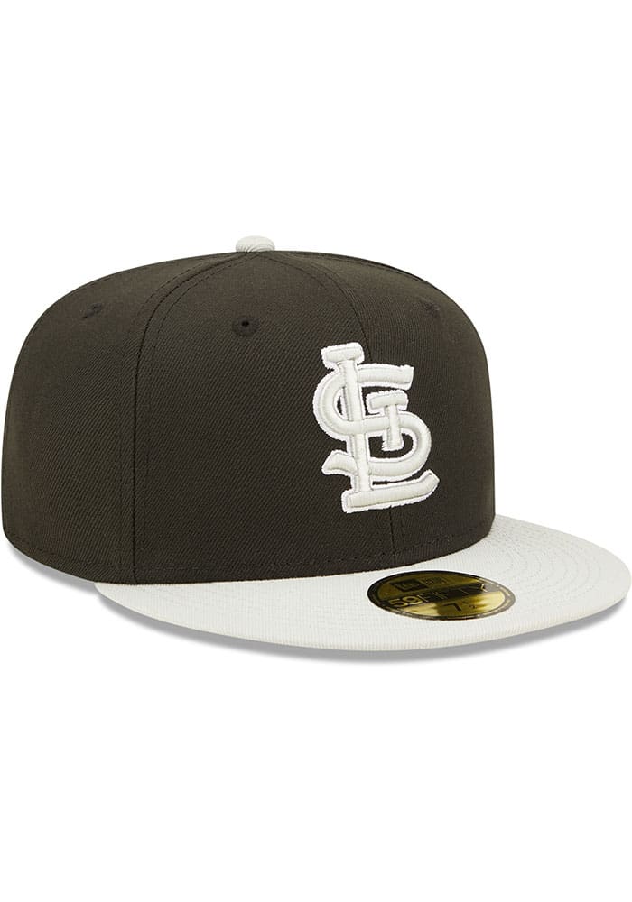 New Era St. Louis Cardinals Black/Gray Two-Tone Color Pack 59FIFTY Fitted Hat
