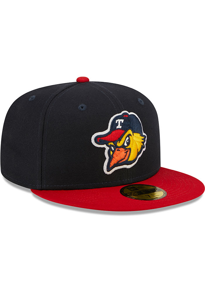 New Era Toledo Mud Hens Navy/Red 2022 59FIFTY Fitted Hat
