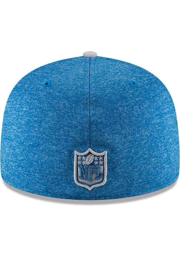 New Era Detroit Lions Heather Blue 59FIFTY Fitted Hat