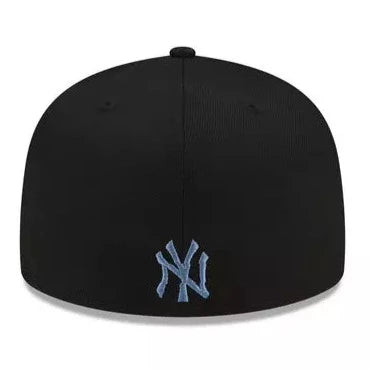 New Era New York Yankees Stacked Navy/Light Blue 59FIFTY Fitted Hats