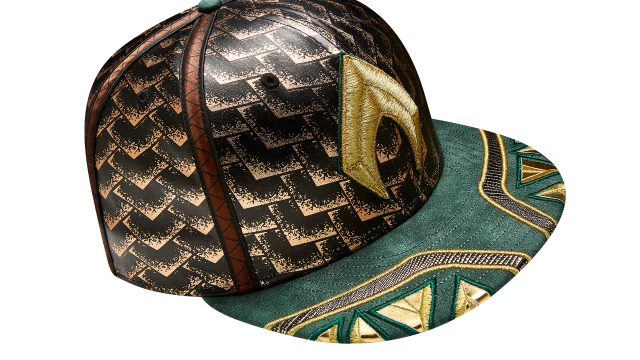 New Era Aquaman Justice League Armor 59Fifty Fitted Hat