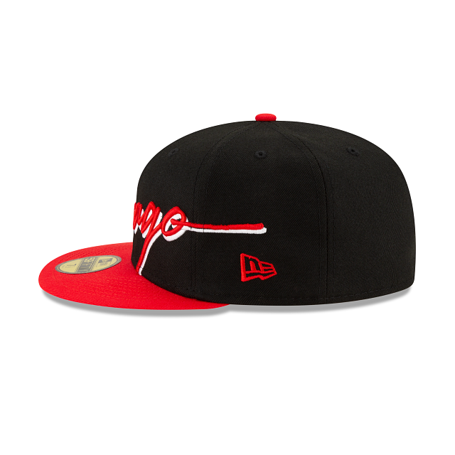 New Era Chicago Bulls Cursive 59FIFTY Fitted Hat