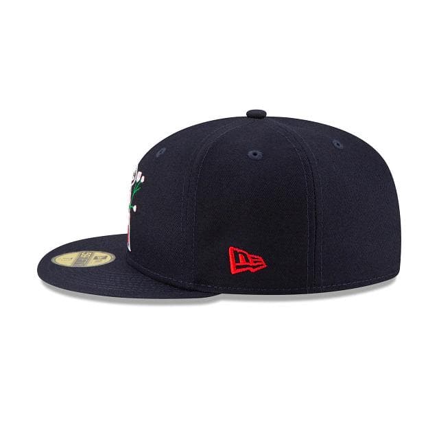 New Era Los Angeles Angels Side Patch Bloom 59FIFTY Fitted Hat