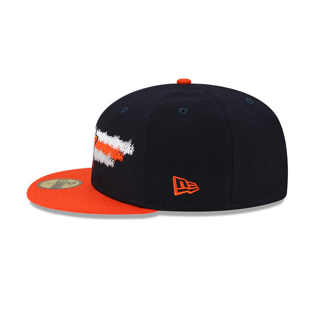 New Era Houston Astros Scribble 59FIFTY Fitted Hat