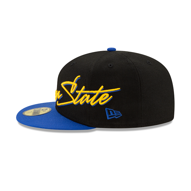 New Era Golden State Warriors Cursive 59FIFTY Fitted Hat