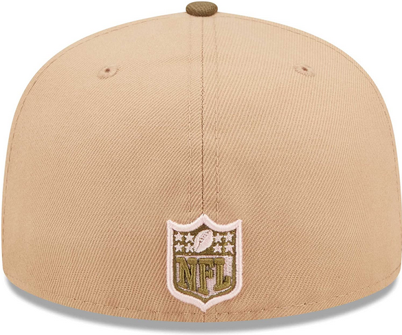 New Era Tennessee Titans 10th Anniversary Saguaro Tan/Olive 59FIFTY Fitted Hat