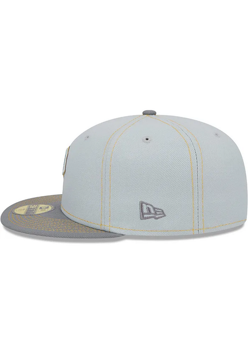 New Era Pittsburgh Pirates Gray Pop 59FIFTY Fitted Hat