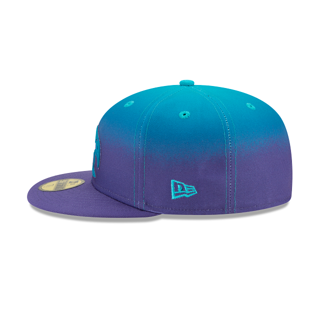 New Era Charlotte Hornets Back Half 59Fifty Fitted Hat