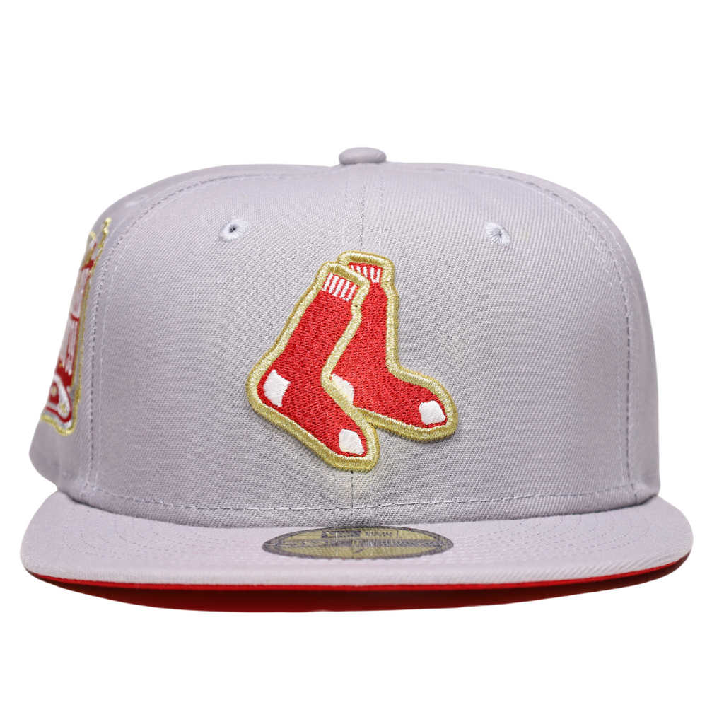 New Era Boston Red Sox 1999 All-Star Game Stone/Red 59FIFTY Fitted Hat