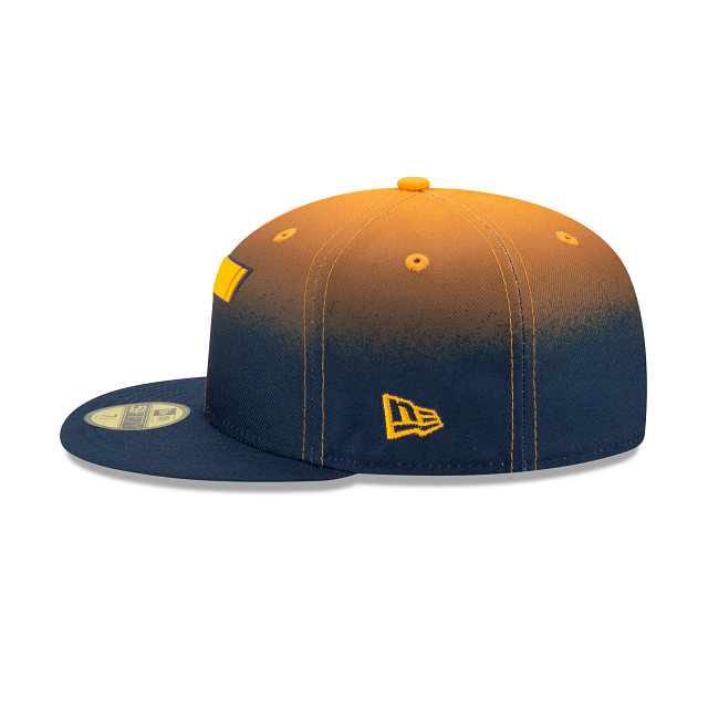 New Era Utah Jazz Back Half 59Fifty Fitted Hat