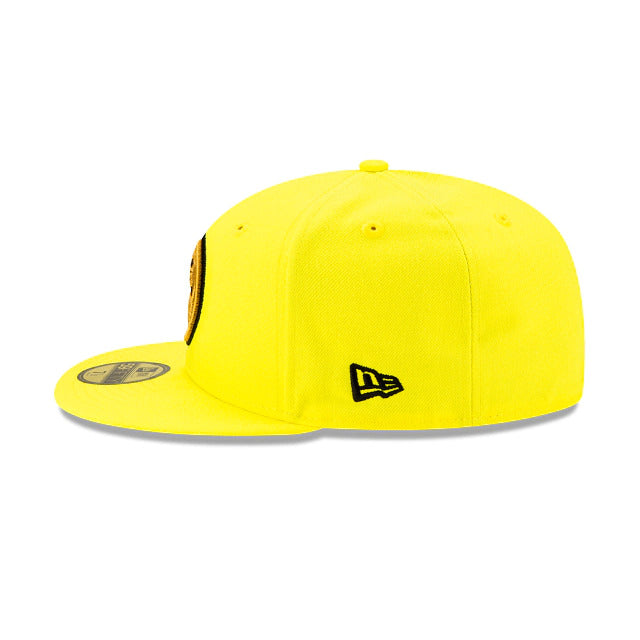 New Era Yellow Power Rangers Saber-Tooth 59FIFTY Fitted Hat
