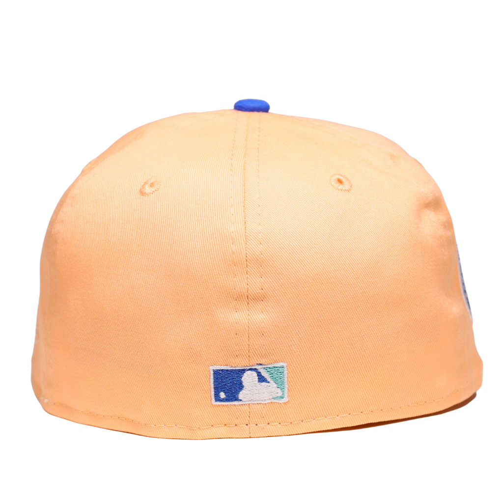New Era Milwaukee Brewers Peach/Blue 25th Anniversary 59FIFTY Fitted Hat