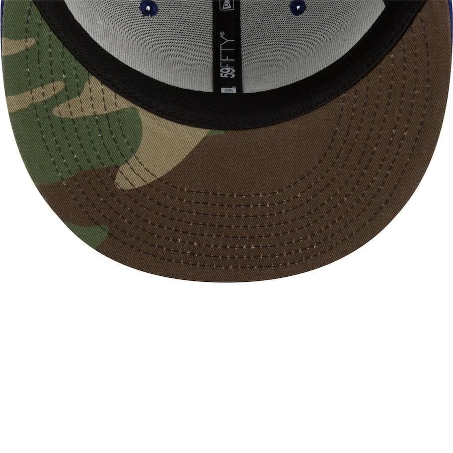 New Era Texas Rangers Pop Camo Undervisor 59FIFTY Fitted Hat