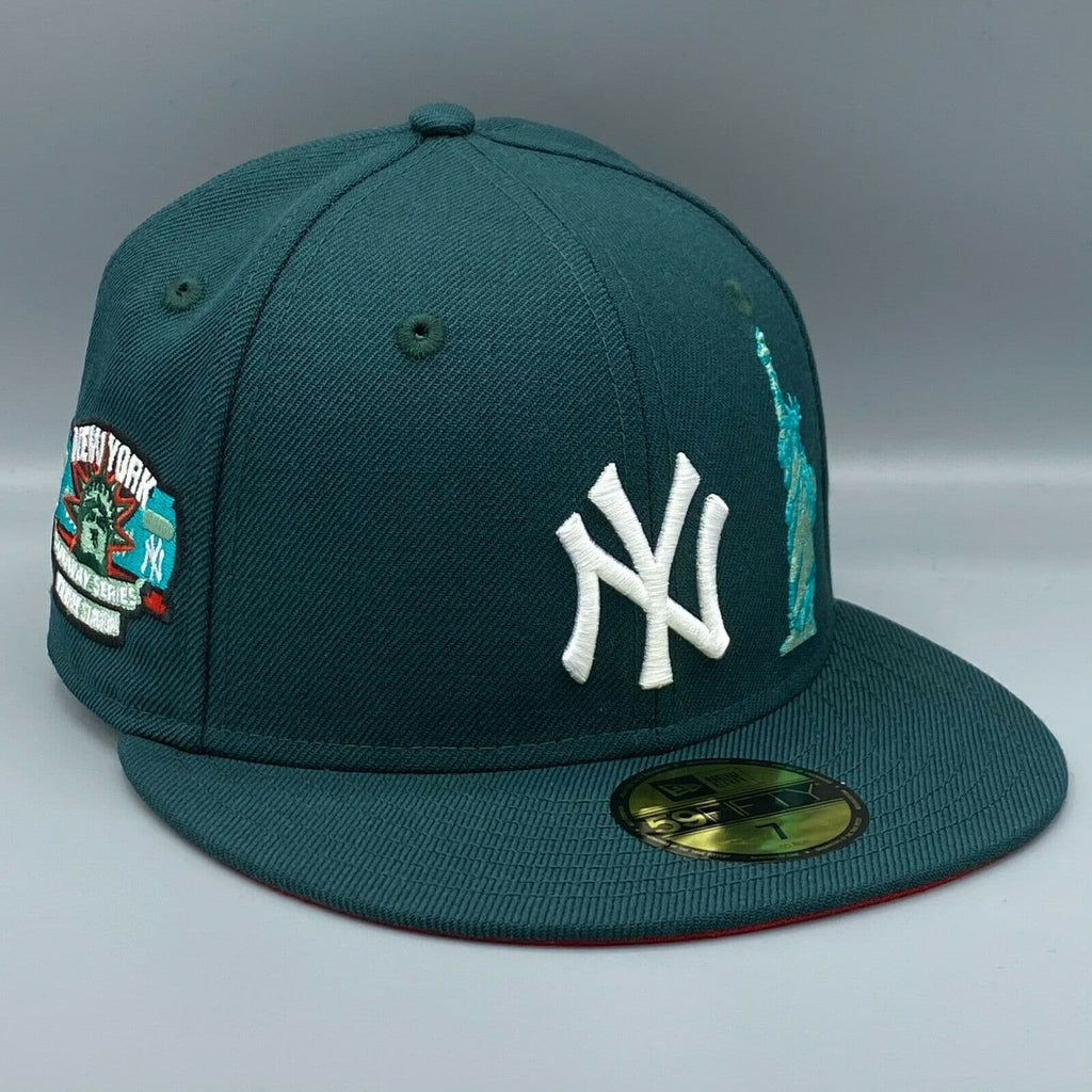 New Era New York Yankees Green Liberty 59Fifty Fitted Hat