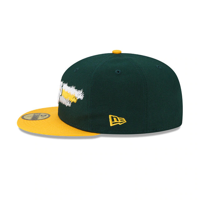 New Era Oakland Athletics Scribble 59FIFTY Fitted Hat